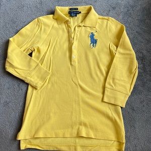 The Skinny Polo by RL long sleeve tee